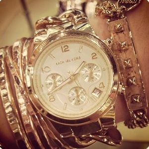 Michael Kors Runway Rose Gold twist watch ⌚️✨️